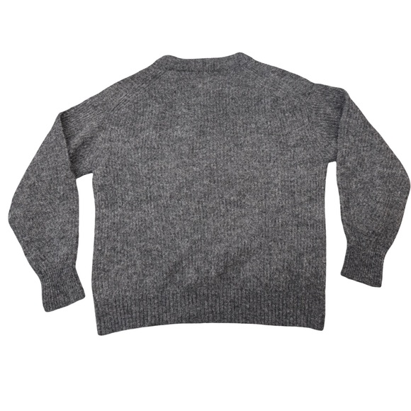 Everlane Alpaca Crew Sweater Size Small In Gray - Picture 7 of 13